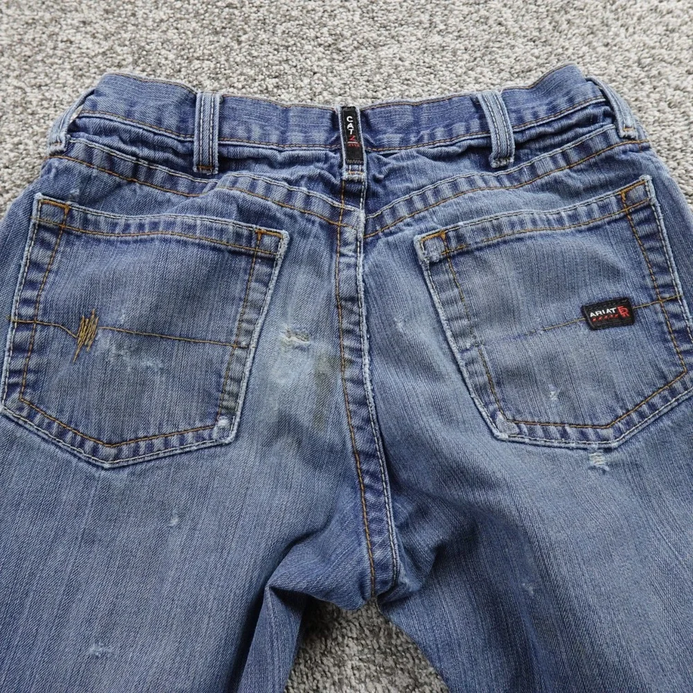 Ariat Jeans Mens 32X32 Blue Denim‎ M4 Relaxed Boot FR Fire Flame Resistant Work